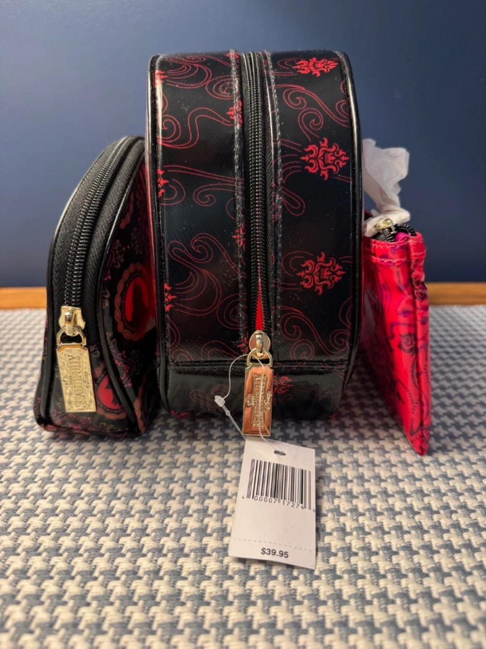 Beautifully Disney Cosmetic Bag Set NWT
